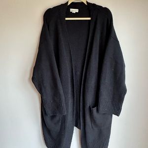 Ava Via Black Cardigan